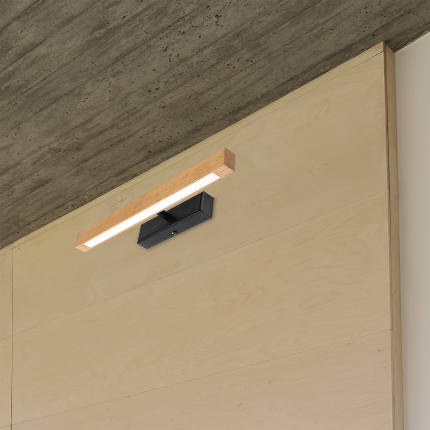 LED Obrazové svítidlo VERDE LED/5,5W/230V 3000K 46 cm dub/černá