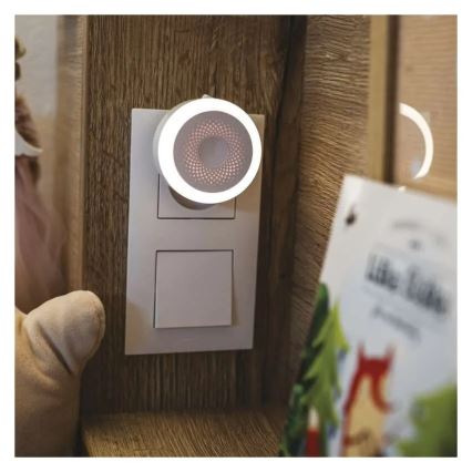 LED Orientační svítidlo do zásuvky LED/0,5W/230V