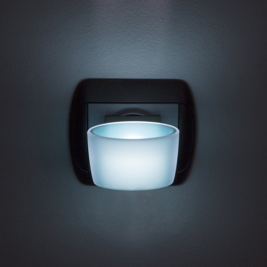 LED Orientační svítidlo do zásuvky LED/1W/230V modrá