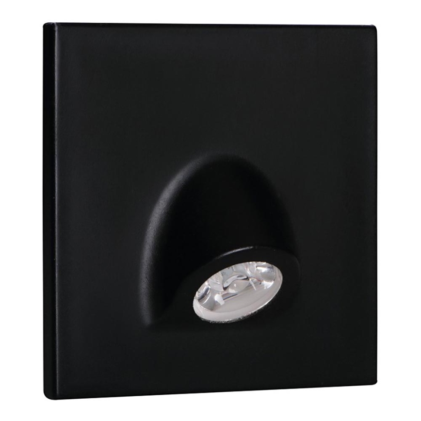 LED Orientační svítidlo MEFIS LED/0,7W/12V 4000 K černá