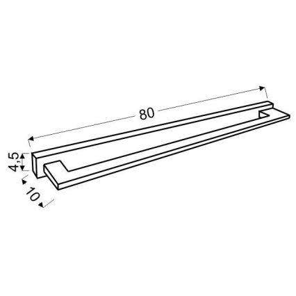 LED Osvětlení zrcadla CHICK LED/14W/230V