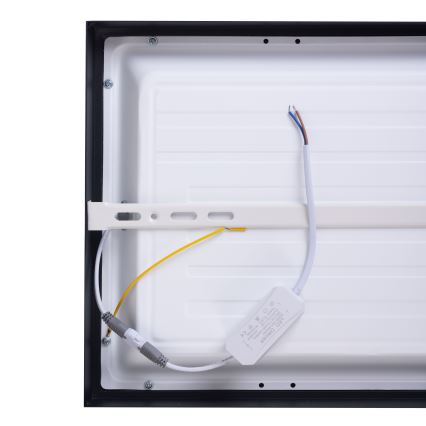 LED Panel LED/36W/230V 4000K 30x60 cm černá