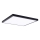 LED Panel LED/60W/230V 4000K 60x60 cm černá