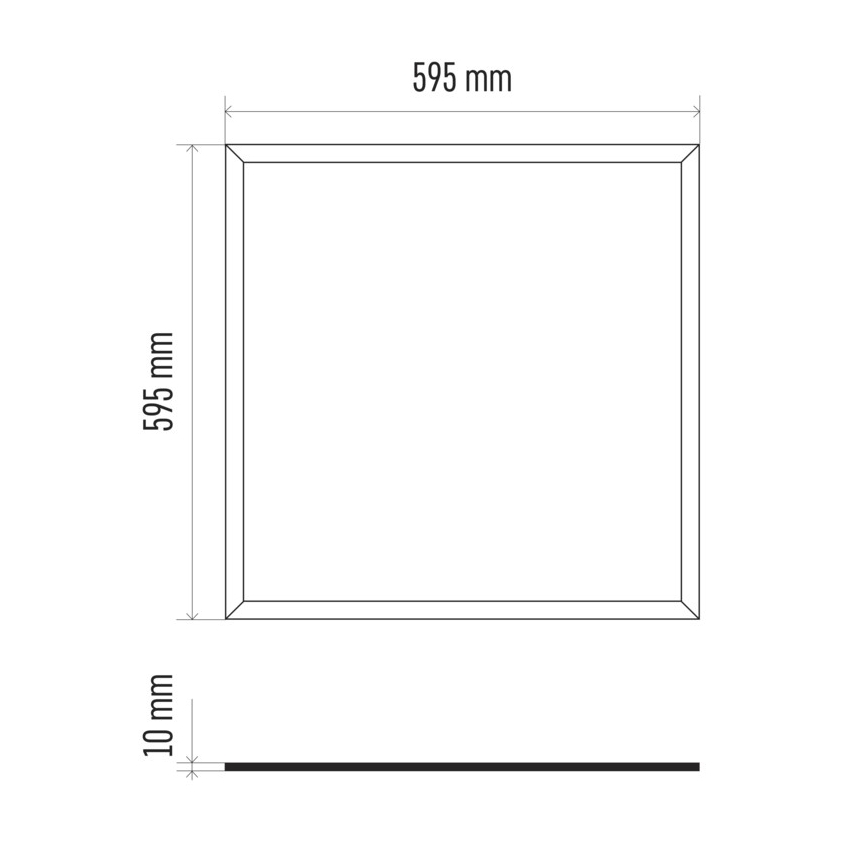 LED Panel podhledový PROFI PLUS LED/40W/230V CRI 90
