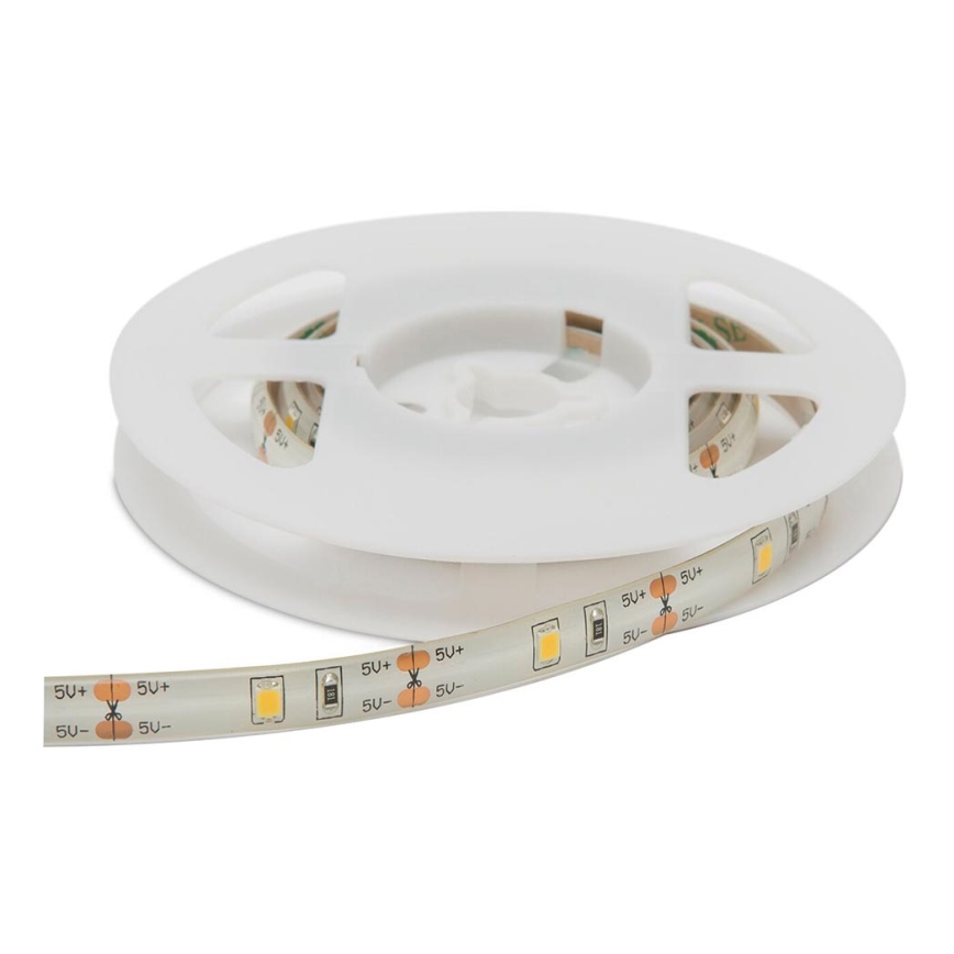 LED Pásek s pohybovým senzorem 1m LED/2,4W/6V 4xAAA 3000K