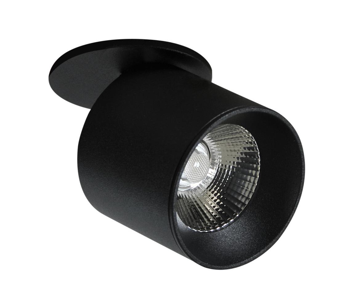Polux LED Podhledové bodové svítidlo HARON 1xLED/10W/230V černá SA1470