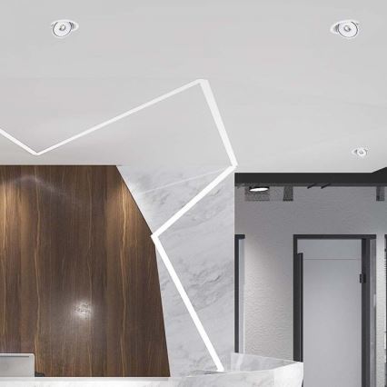 LED Podhledové bodové svítidlo LED/20W/230V 3000/4000/6400K pr. 16,5 cm bílá