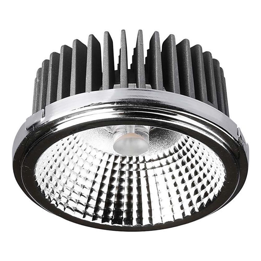 LED Podhledové bodové svítidlo LED/20W/230V 4000K 40°/20° pr. 11 cm lesklý chrom