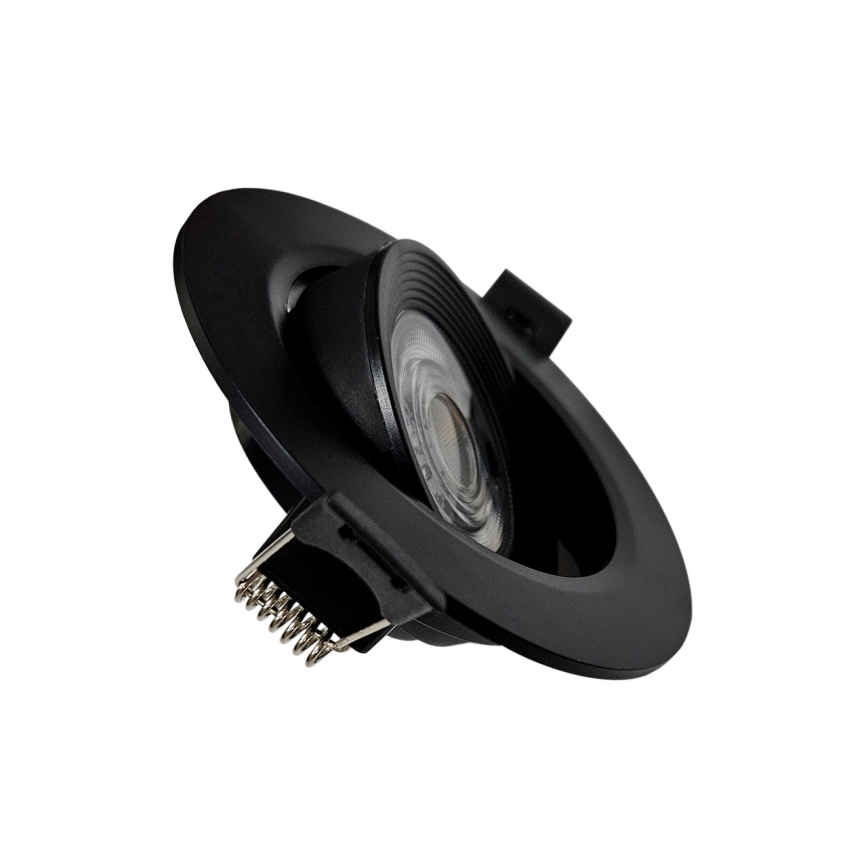 LED Podhledové/přisazené bodové svítidlo 2v1 LED/5W/230V 4200K pr. 9,3 cm černá