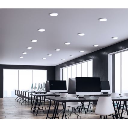 LED Podhledové svítidlo ALGINE 2v1 LED/6W/230V 3000K bílá