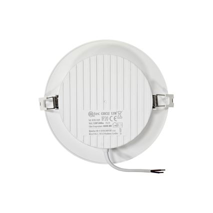 LED Podhledové svítidlo CIRCLE LED/12W/230V 4000K pr. 17 cm bílá