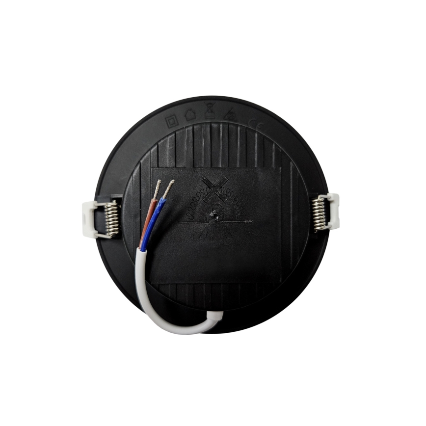 LED Podhledové svítidlo CIRCLE LED/6W/230V 4000K pr. 12 cm černá