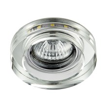 LED Podhledové svítidlo ELEGANT DOUBLE LIGHT GU10/50W+LED/3W kulatý