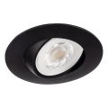 LED Podhledové svítidlo FIZU LED/4W/230V 3000/4000/6500K černá