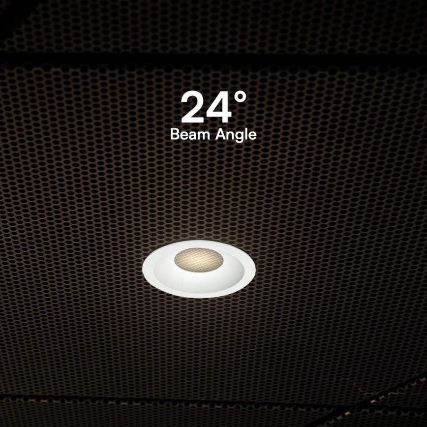 LED Podhledové svítidlo LED/12W/230V 3000/4000/6400K ø 8,6 cm bílá