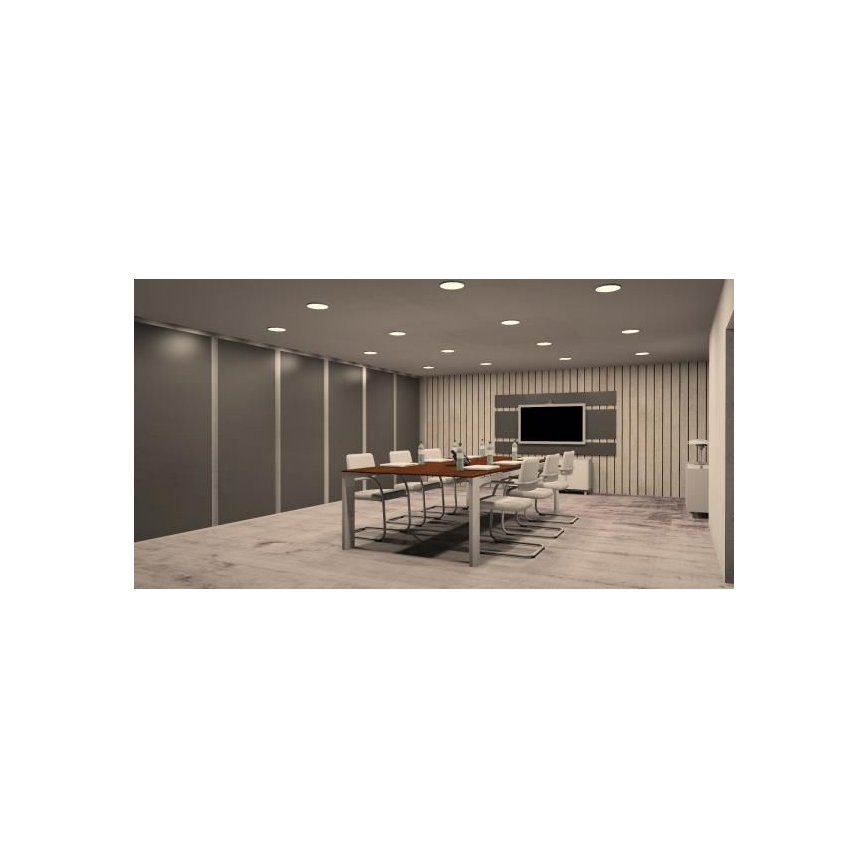 LED Podhledové svítidlo LED/12W/230V IP40