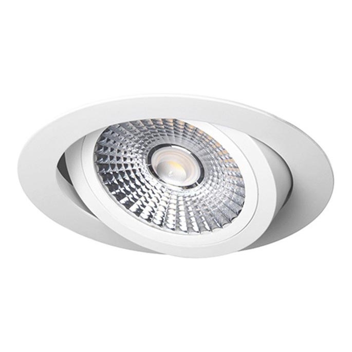 LED Podhledové svítidlo LED/18W/230V 3000K pr. 11,5 cm bílá