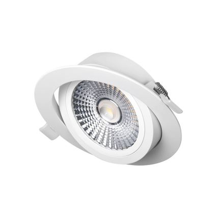 LED Podhledové svítidlo LED/18W/230V 3000K pr. 11,5 cm bílá