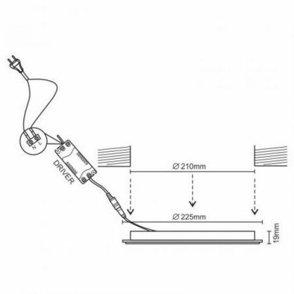 LED Podhledové svítidlo LED/18W/230V 4000K