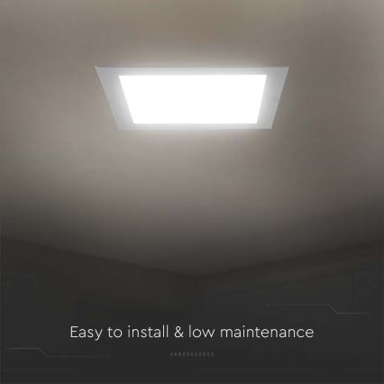 LED Podhledové svítidlo LED/24W/230V 29,5x29,5 cm 4000K bílá