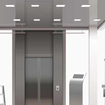 LED Podhledové svítidlo LED/24W/230V 29,5x29,5 cm 6500K bílá