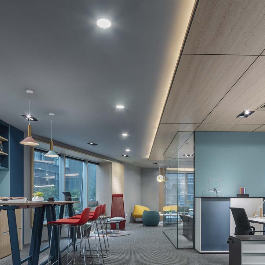 LED Podhledové svítidlo LED/24W/230V pr. 29,6 cm 4000K bílá