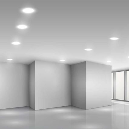 LED Podhledové svítidlo LED/3W/230V pr. 9,5 cm 3000K bílá