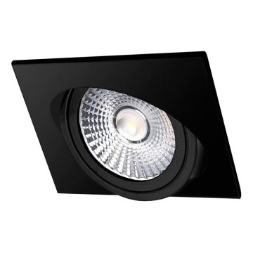 LED Podhledové svítidlo LED/6W/230V 4000K 8,5x8,5 cm černá