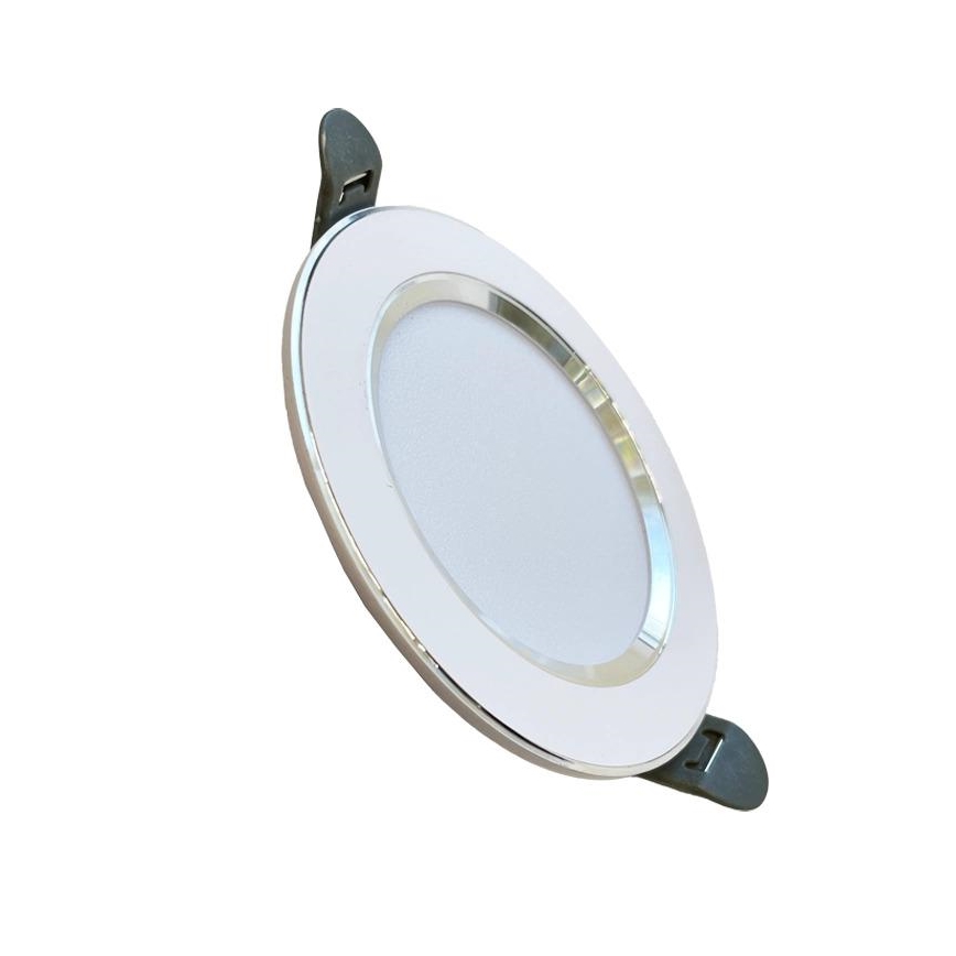 LED Podhledové svítidlo LED/7,5W/230V 4000K bílá/stříbrná