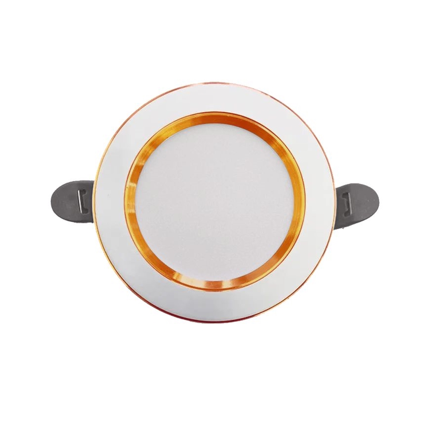 LED Podhledové svítidlo LED/7,5W/230V 4000K bílá/zlatá