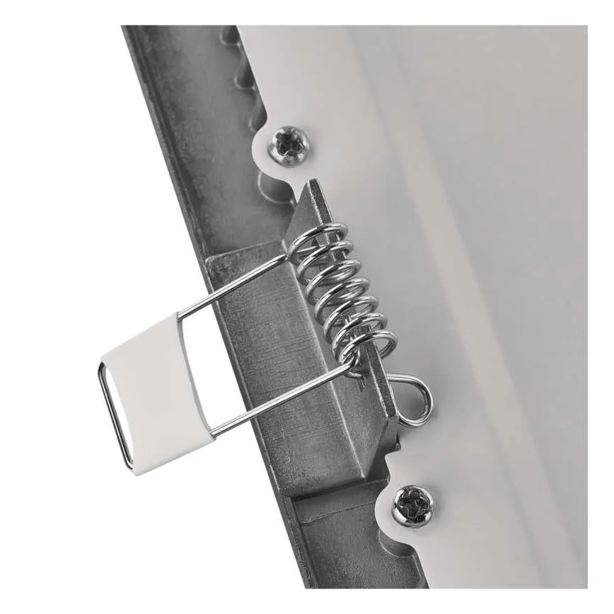 LED Podhledové svítidlo NEXXO LED/18W/230V 3000/3500/4000K stříbrná 22,5x22,5 cm