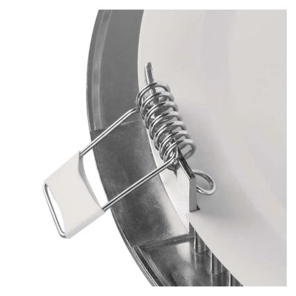 LED Podhledové svítidlo NEXXO LED/18W/230V 3000/3500/4000K stříbrná pr. 22,5 cm