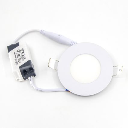 LED Podhledové svítidlo QTEC LED/3W/230V 6500K pr. 8,3 cm