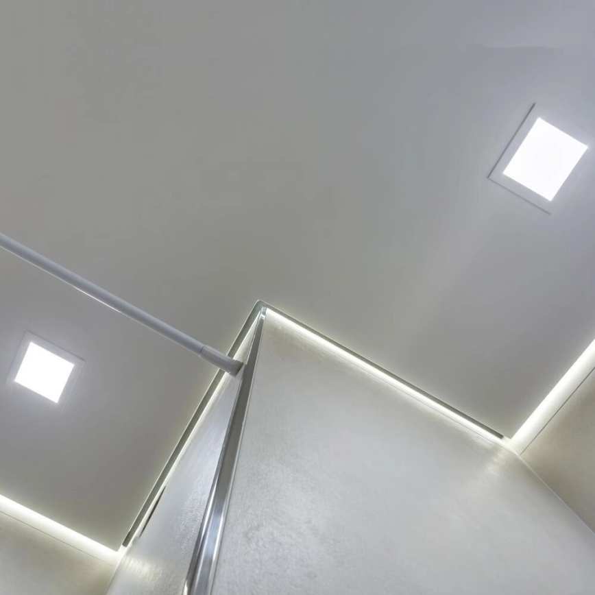 LED Podhledové svítidlo SAMSUNG CHIP LED/3W/230V 3000K 9x9 cm bílá