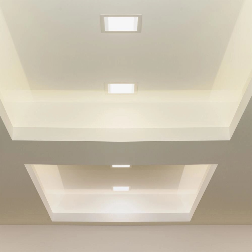 LED Podhledové svítidlo SAMSUNG CHIP LED/3W/230V 3000K 9x9 cm bílá