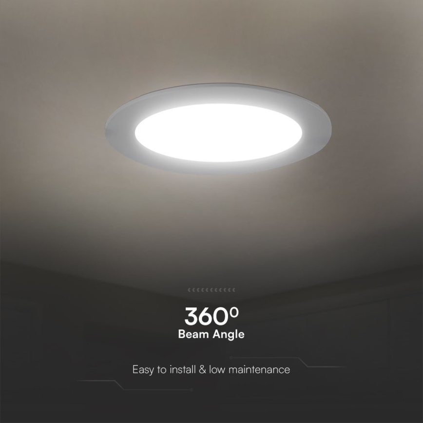 LED Podhledové svítidlo SAMSUNG CHIP LED/3W/230V 3000K pr. 9,5 cm bílá