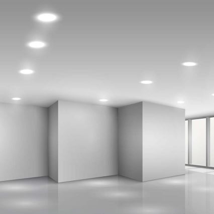 LED Podhledové svítidlo SAMSUNG CHIP LED/3W/230V 4000K pr. 9,5 cm bílá