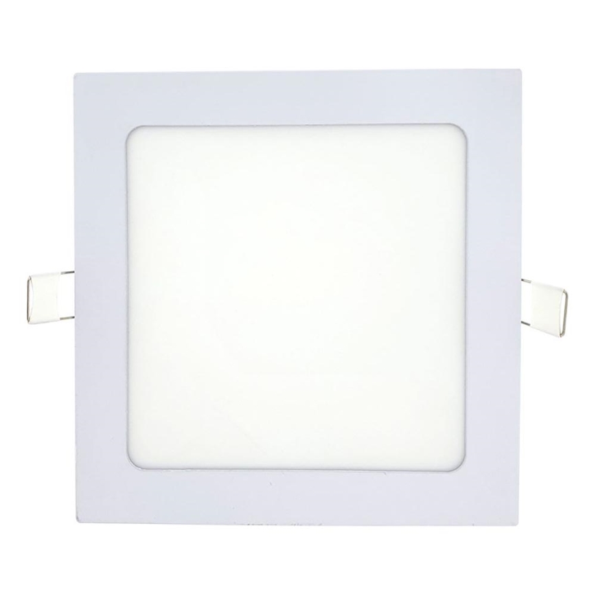 LED Podhledové svítidlo SQUARE LED/12W/230V 4200K 16,8x16,8 cm bílá