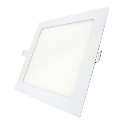 LED Podhledové svítidlo SQUARE LED/12W/230V 4200K 16,8x16,8 cm bílá