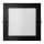LED Podhledové svítidlo SQUARE LED/18W/230V 4000K 22x22 cm černá