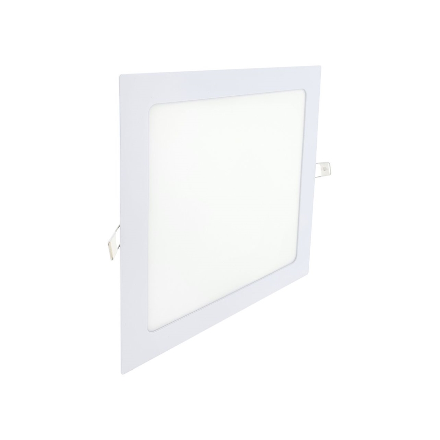 LED Podhledové svítidlo SQUARE LED/18W/230V 4200K 22x22 cm bílá