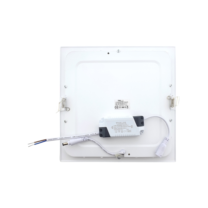 LED Podhledové svítidlo SQUARE LED/24W/230V 2700K