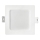 LED Podhledové svítidlo SQUARE LED/3W/230V 4000K 9x9 cm bílá