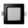 LED Podhledové svítidlo SQUARE LED/3W/230V 4000K 9x9 cm černá