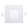 LED Podhledové svítidlo SQUARE LED/3W/230V 4200K 8,3x8,3 cm bílá