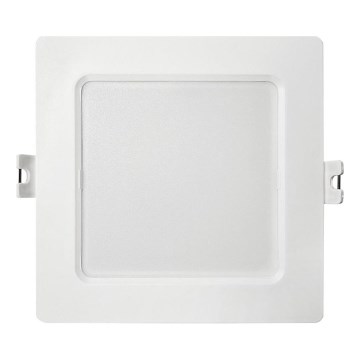 LED Podhledové svítidlo SQUARE LED/6W/230V 4000K 12x12 cm bílá