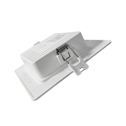 LED Podhledové svítidlo SQUARE LED/6W/230V 4000K 12x12 cm bílá