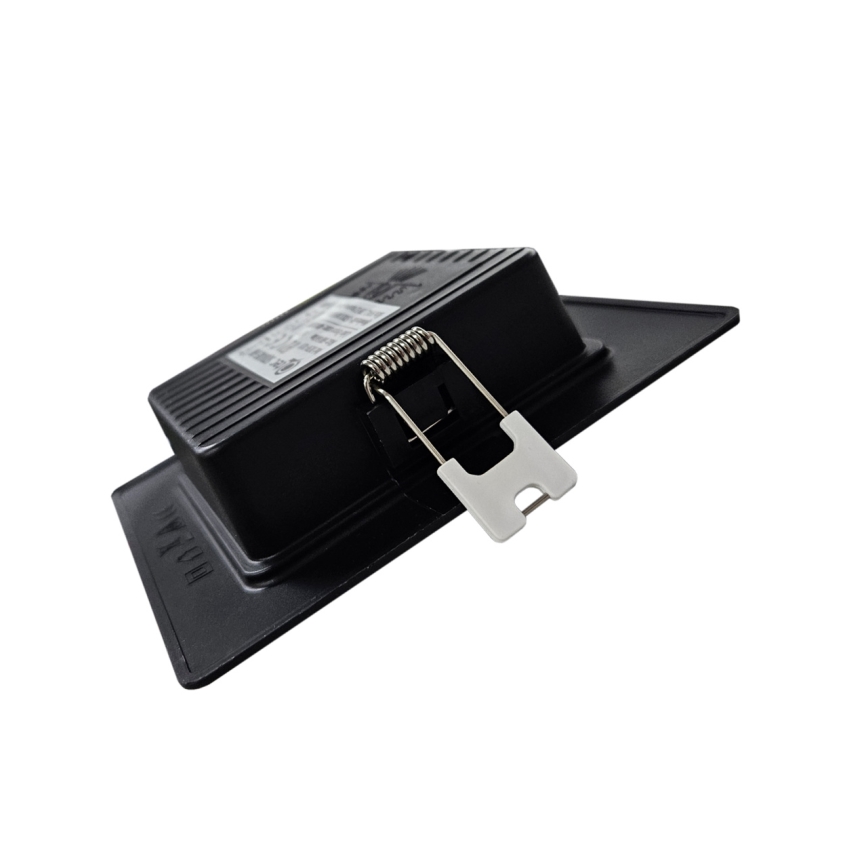LED Podhledové svítidlo SQUARE LED/6W/230V 4000K 12x12 cm černá
