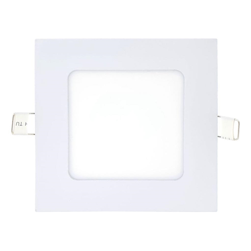 LED Podhledové svítidlo SQUARE LED/6W/230V 6500K 11,8x11,8 cm bílá