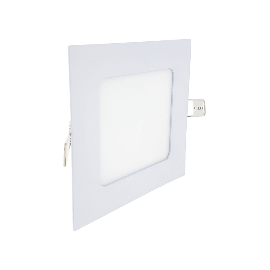 LED Podhledové svítidlo SQUARE LED/6W/230V 6500K 11,8x11,8 cm bílá